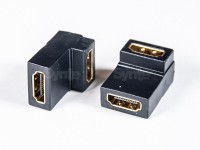 AD-HF/HF/RA redukcia z HDMI (F) na HDMI (F) pravý uhol