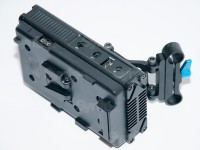 Batériový DSLR rig adaptér