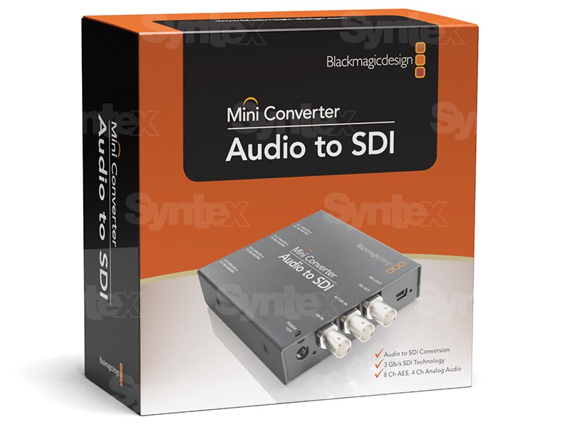 Konektory Mini Converter Audio to SDI