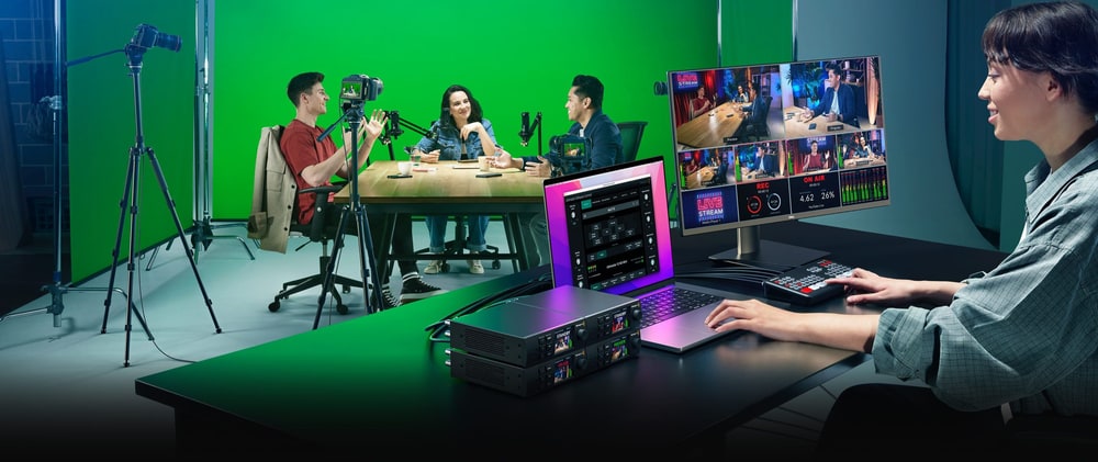 Ultimatte 12 4K – Virtuálne štúdio s pevnými kamerami