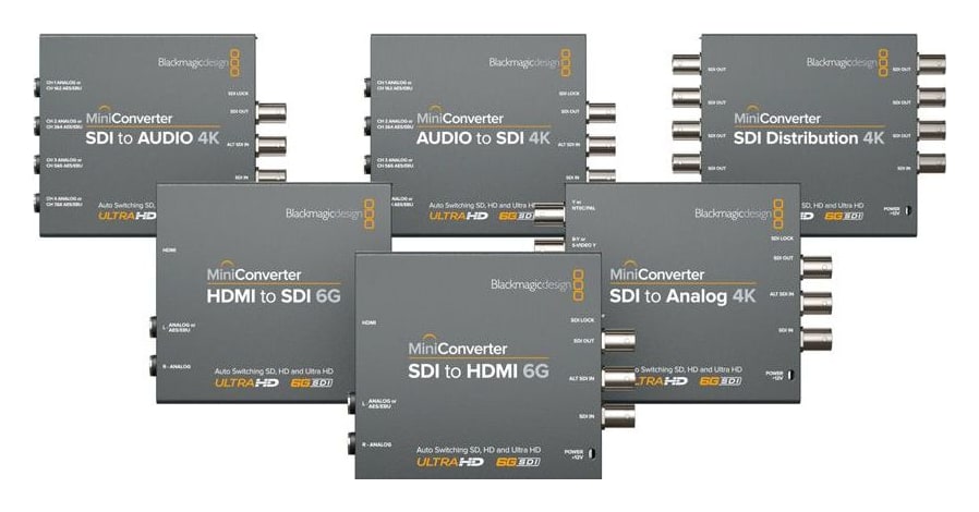 Mini Converter SDI Distribution 4K – Rad Mini Converter 6G