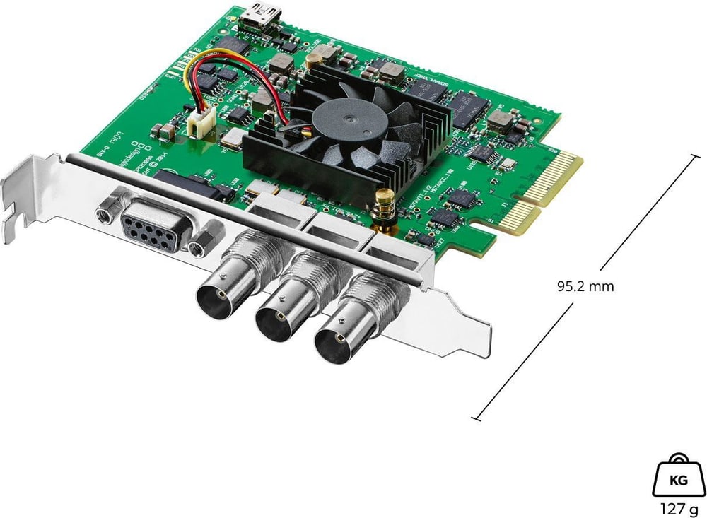 DeckLink SDI 4K – Rozmery a inštalácia