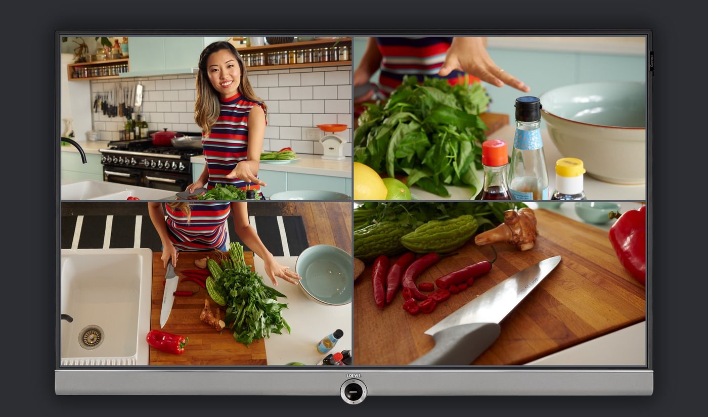 Blackmagic MultiView 4 – Plné HD rozlíšenie každého náhľadu